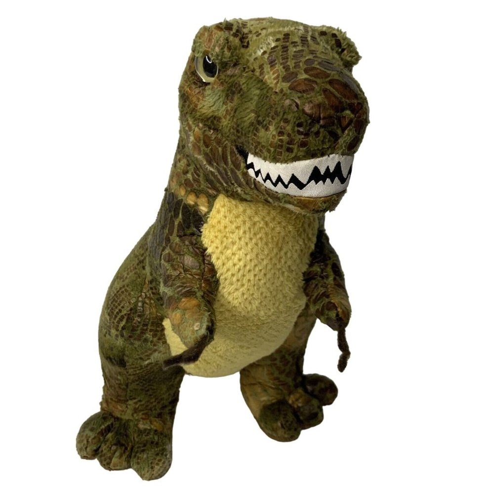 Douglas Cuddle Toy T Rex Dinosaur Plush Stuffed Animal With Working Sound Button